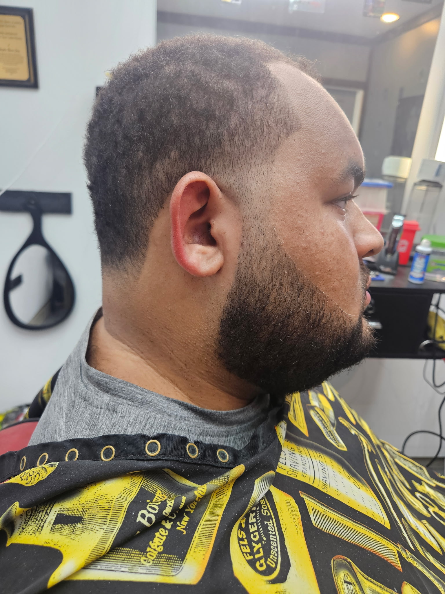 Finished haircut 1